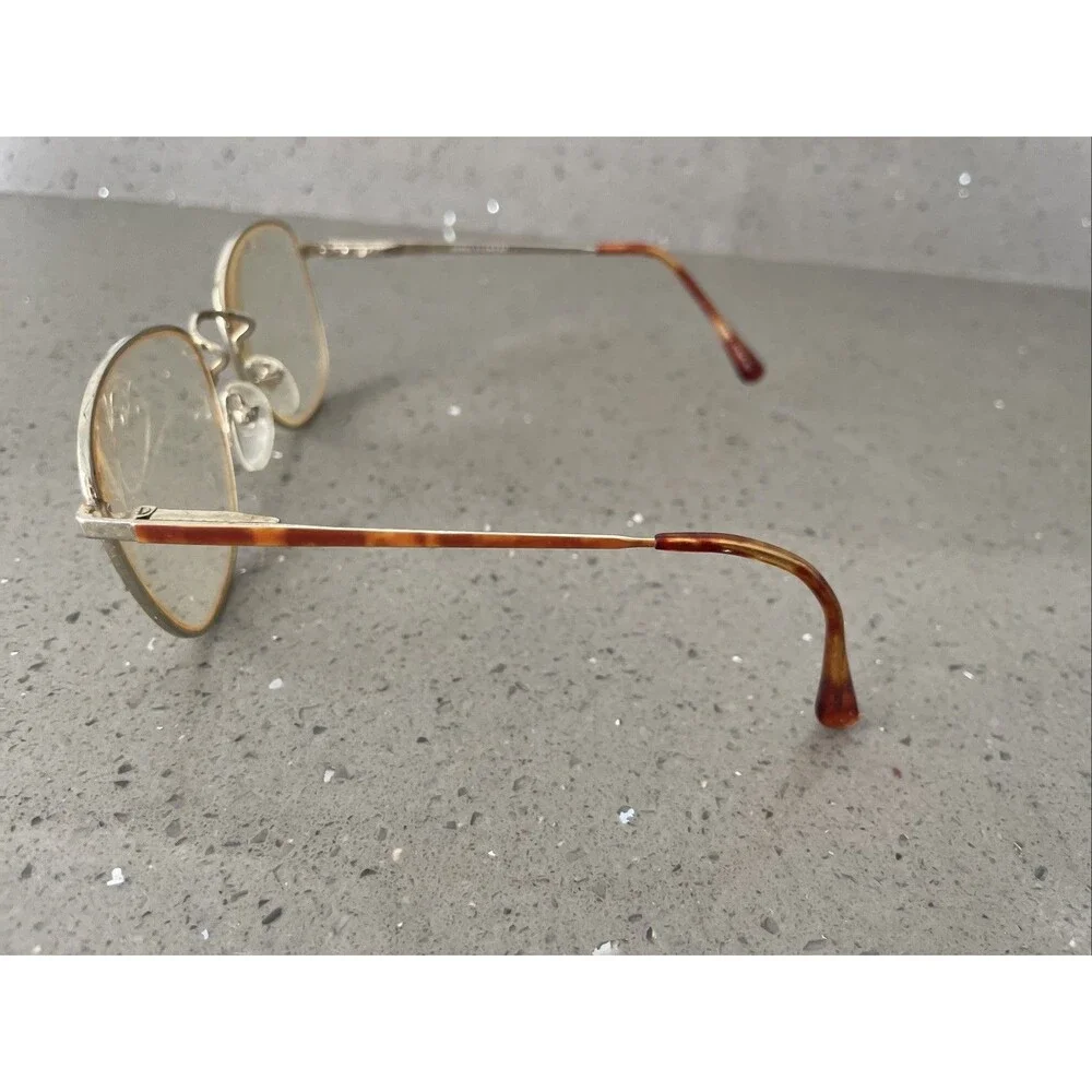 GUESS GU261 Eyeglasses Frames ONLY DB 53-18-135 tortoise full rim Japan gold